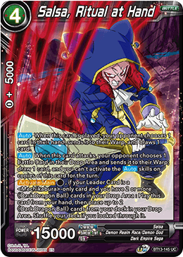 Salsa, Ritual at Hand (Uncommon) (BT13-145) [Supreme Rivalry]