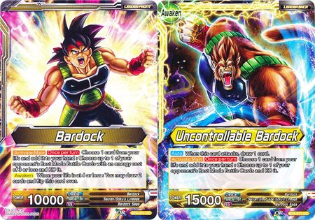 Bardock // Uncontrollable Bardock (BT4-071) [Colossal Warfare]