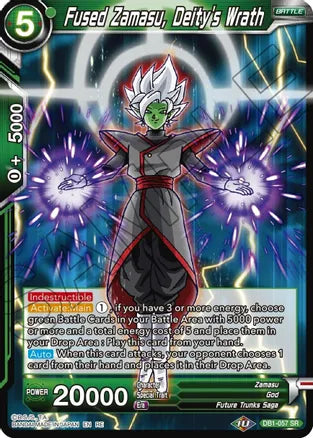 Fused Zamasu, Deity's Wrath (DB1-057) [Mythic Booster]