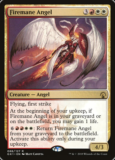 Firemane Angel [Guilds of Ravnica Guild Kit]