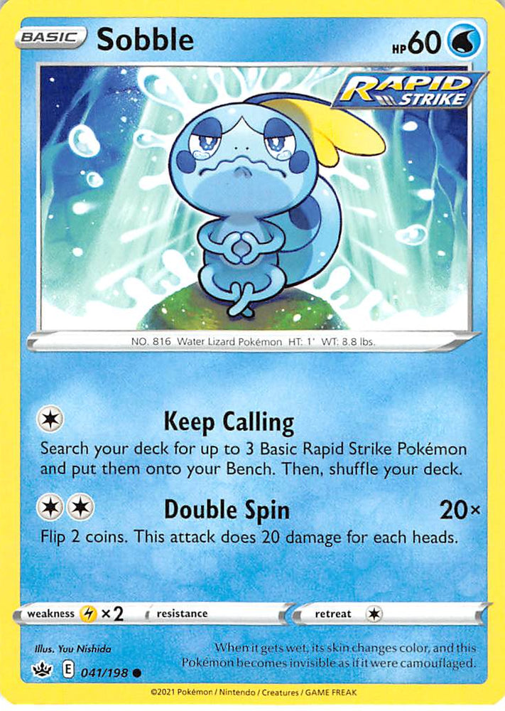 Sobble (041/198) [Sword & Shield: Chilling Reign]