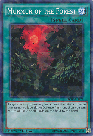 Murmur of the Forest [BP03-EN174] Shatterfoil Rare