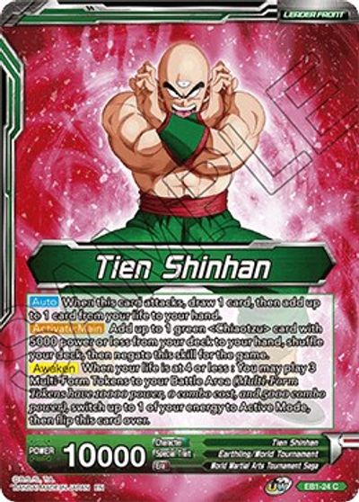 Tien Shinhan // Tien Shinhan, Mysterious Technique (EB1-024) [Battle Evolution Booster]