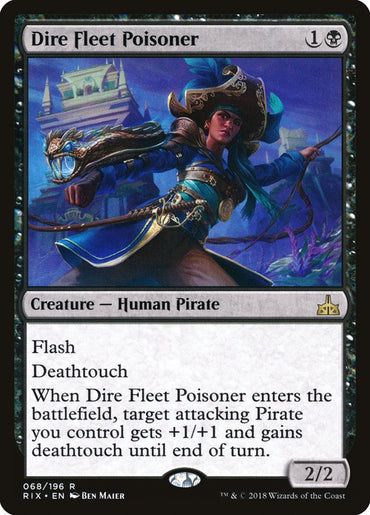 Dire Fleet Poisoner [Rivals of Ixalan]