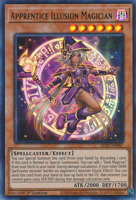 Apprentice Illusion Magician [LDS3-EN087] Ultra Rare