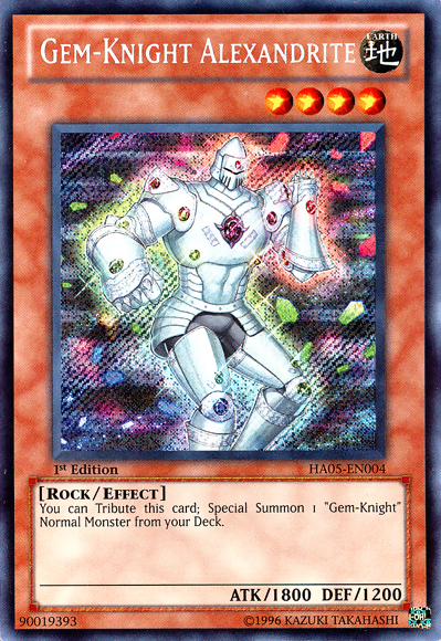 Gem-Knight Alexandrite [HA05-EN004] Secret Rare