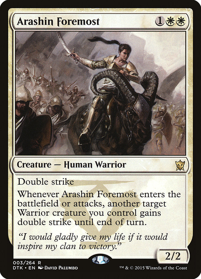 Arashin Foremost [Dragons of Tarkir]