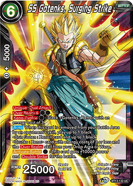 SS Gotenks, Surging Strike (Uncommon) (BT13-133) [Supreme Rivalry]