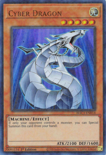 Cyber Dragon (Duel Terminal) [HAC1-EN014] Parallel Rare