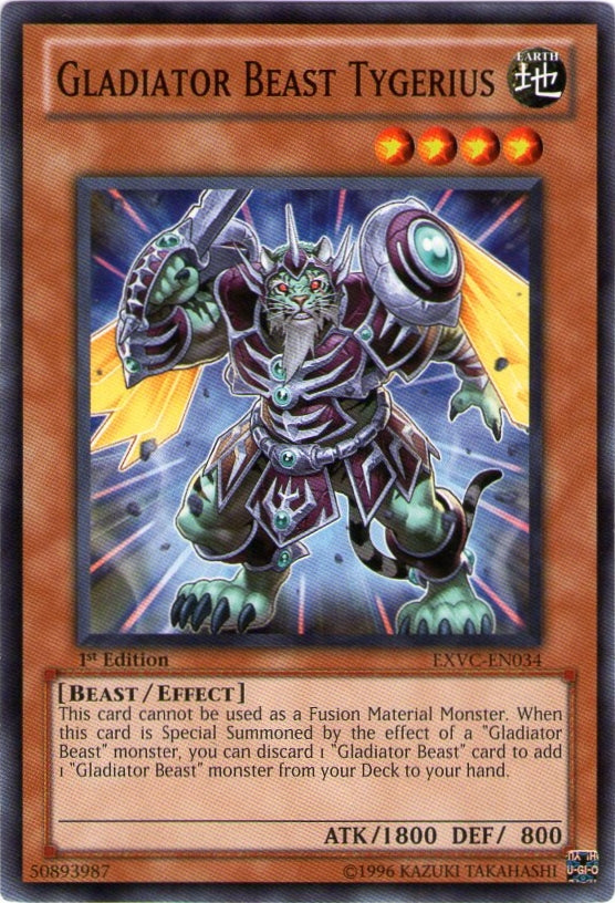 Gladiator Beast Tygerius [EXVC-EN034] Common