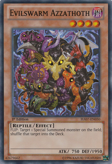 Evilswarm Azzathoth [HA07-EN050] Super Rare