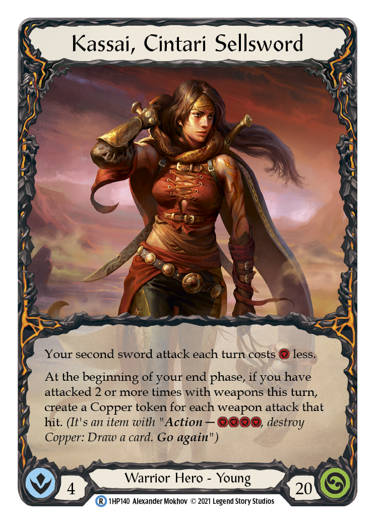 Kassai, Cintari Sellsword [1HP140] (History Pack 1)