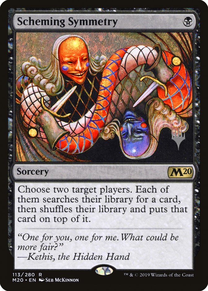 Scheming Symmetry (Promo Pack) [Core Set 2020 Promos]