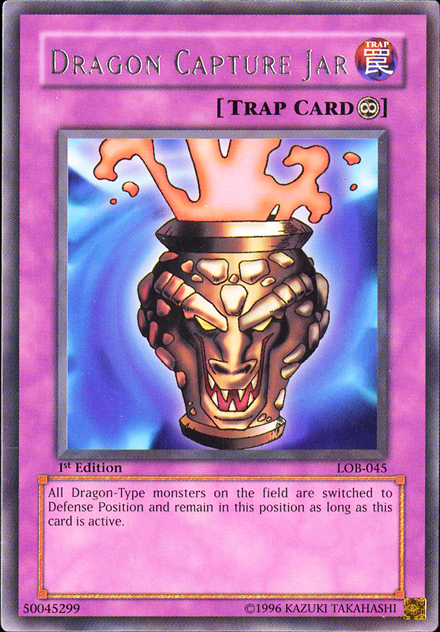 Dragon Capture Jar [LOB-045] Rare