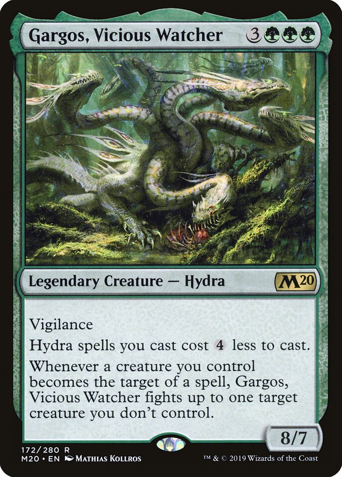 Gargos, Vicious Watcher [Core Set 2020]