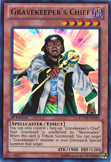 Gravekeeper's Chief [LCYW-EN187] Ultra Rare