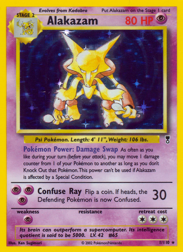 Alakazam (1/110) [Legendary Collection]