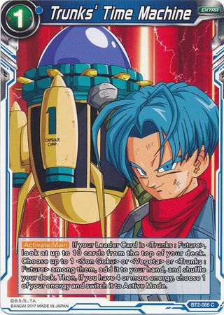 Trunks' Time Machine (BT2-066) [Union Force]