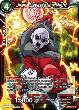 Jiren, Devastating Might (BT14-016) [Cross Spirits]