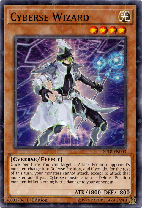 Cyberse Wizard [SP18-EN003] Starfoil Rare